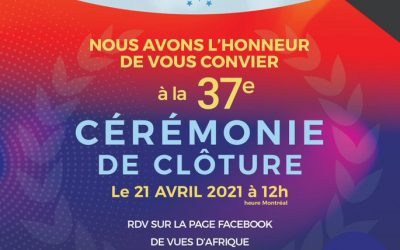 LE PALMARES DU 37 e Festival International de cinéma Vues d’afrique