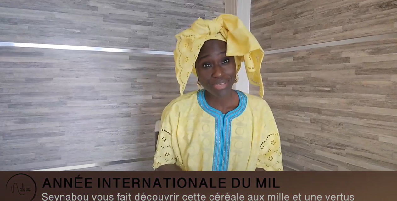 Seynabou Amy Ka – ambassadrice de bonne volonté –  La promotion  du mil dans le cadre de l’ année internationale du Mil