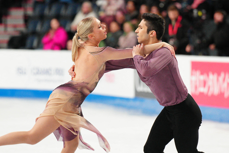 Grand Prix Skate Canada | Marjorie Lajoie et Zachary Lagha montent sur le podium