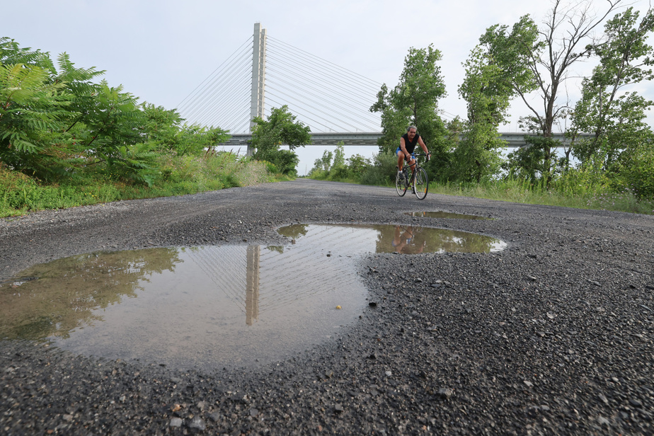 Voie maritime du Saint-Laurent | Le repavage de la piste cyclable repoussé à 2025
