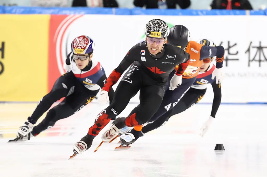 Patinage de vitesse courte piste | William Dandjinou rafle une autre médaille d’or
