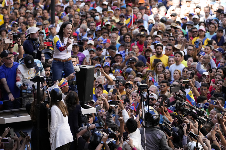 Venezuela | La cheffe de l’opposition arrêtée après une manifestation anti-Maduro