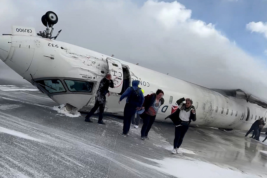 Avion renversé à Toronto | Delta affirme que 19 des 21 blessés ont reçu leur congé de l’hôpital