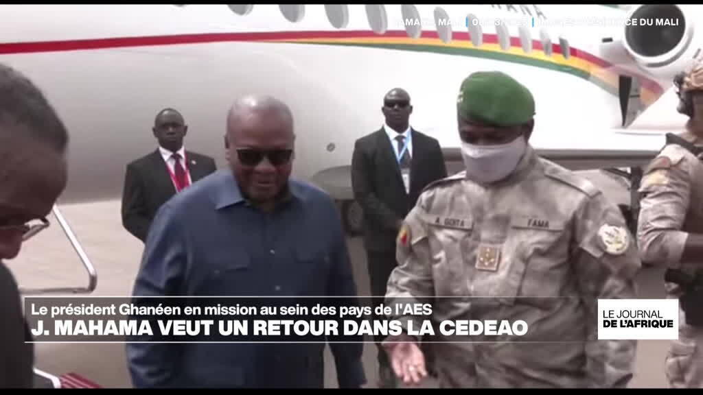 Le président ghanéen veut convaincre les pays de l&rsquo;AES de revenir au sein de la Cedeao
