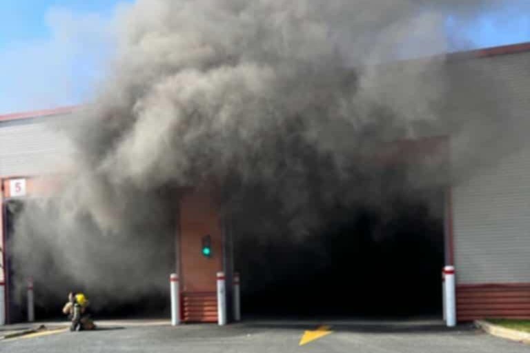 Garage du RTL | Un ventilateur défectueux serait à l’origine de l’incendie