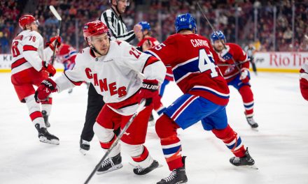 1re période | Hurricanes 1 – Canadien 1