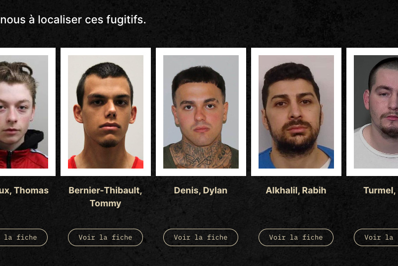 | Un nouvel album de famille pour retrouver les fugitifs au Québec