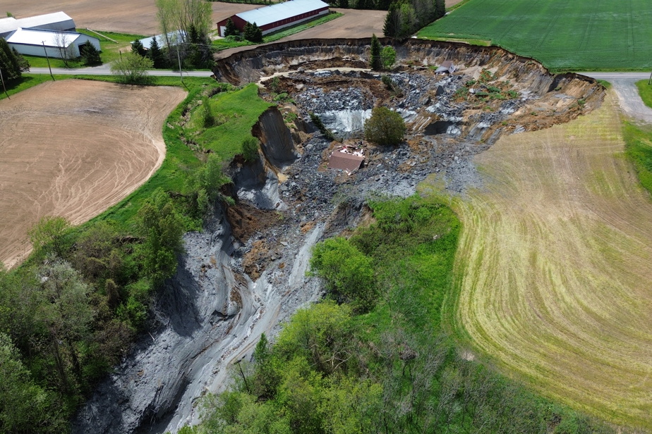 Glissement de terrain à Sainte-Monique | Près de 40 000 dollars récoltés pour le propriétaire de la maison emportée