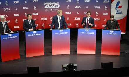 Débat des candidats à la direction du PLQ | Blackburn et Milliard jettent les gants contre Rodriguez