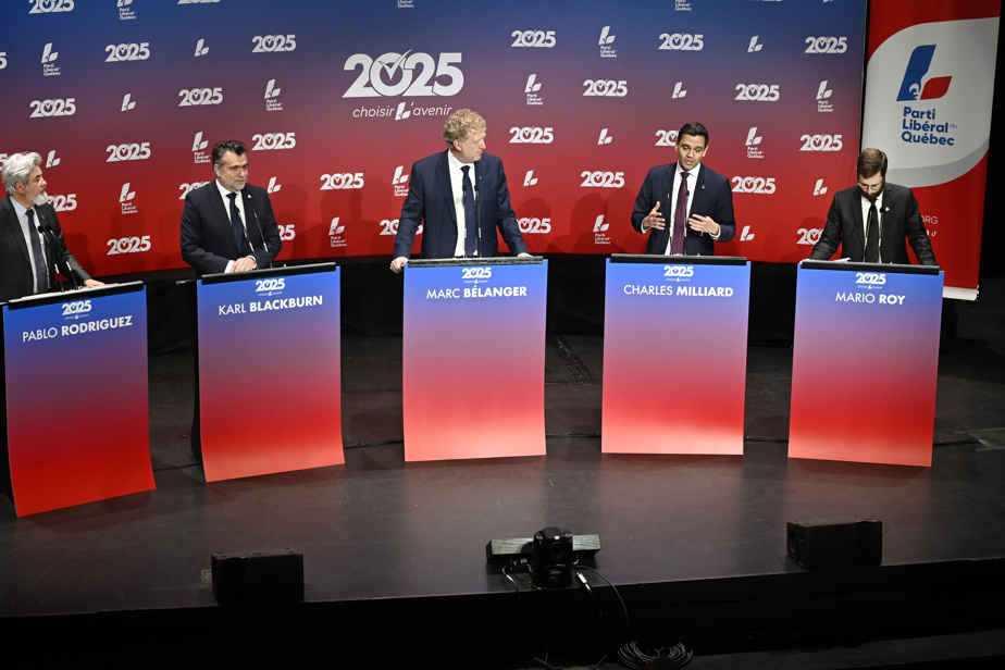 Débat des candidats à la direction du PLQ | Blackburn et Milliard jettent les gants contre Rodriguez