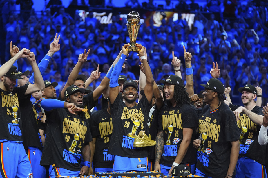 Pacers 91-Thunder 103 | Le Thunder et Luguentz Dort sont champions