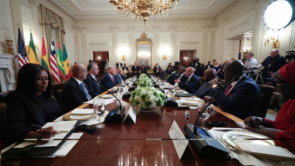 Donald Trump évoque la question des minerais avec cinq présidents africains à la Maison Blanche