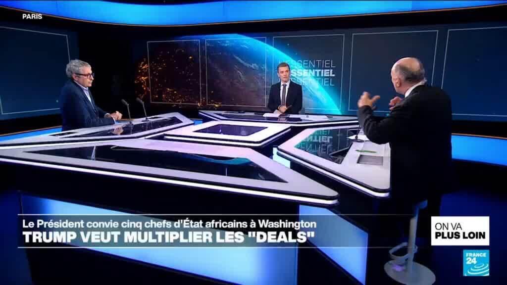 5 chefs d&rsquo;états africains à Washington : que veut Donald Trump ?