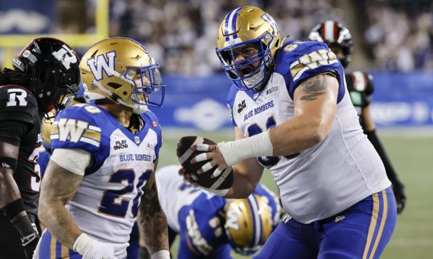 Brady Oliveira se charge des Alouettes dans un gain des Blue Bombers