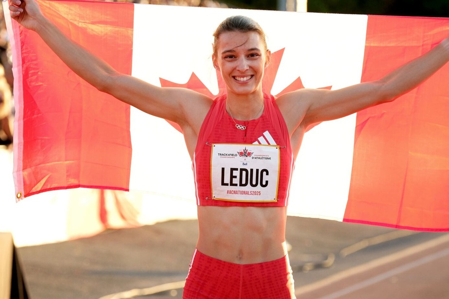 Audrey Leduc, reine canadienne du 100 m