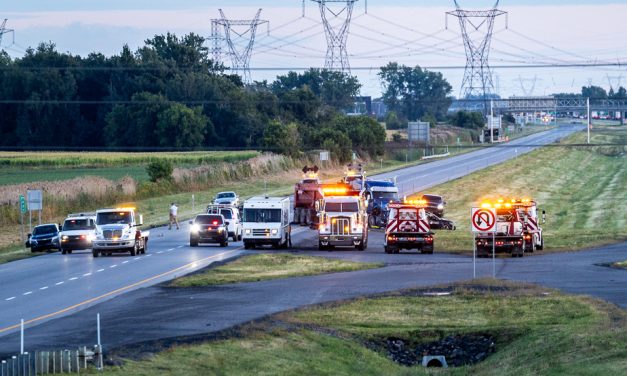 Carambolage à Boucherville | Une distraction au volant pourrait être en cause