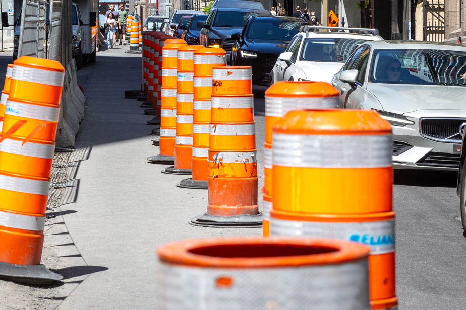 Élections municipales | Projet Montréal veut retirer la plupart des cônes orange