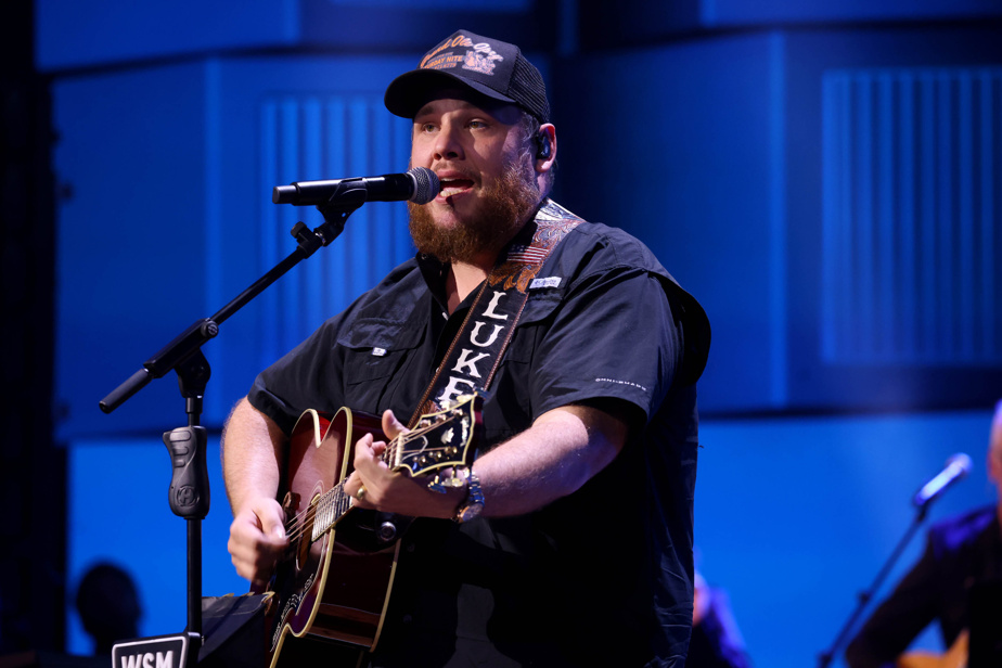 Luke Combs au parc Jean-Drapeau en mai