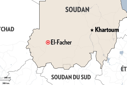 Un point sur la carte | Exécutions sommaires à El-Facher