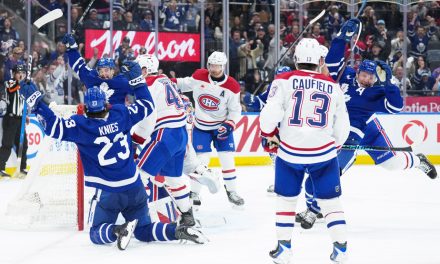 Le Canadien amorce sa saison avec une défaite face aux Leafs