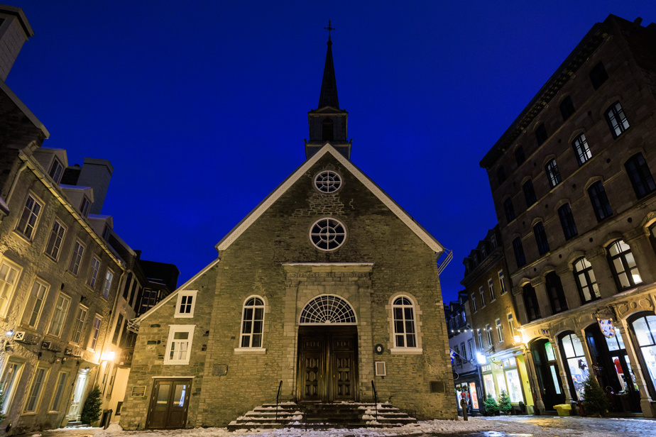 Église de la place Royale fermée pour l’hiver | Sombre Noël dans le « berceau de l’Amérique française »