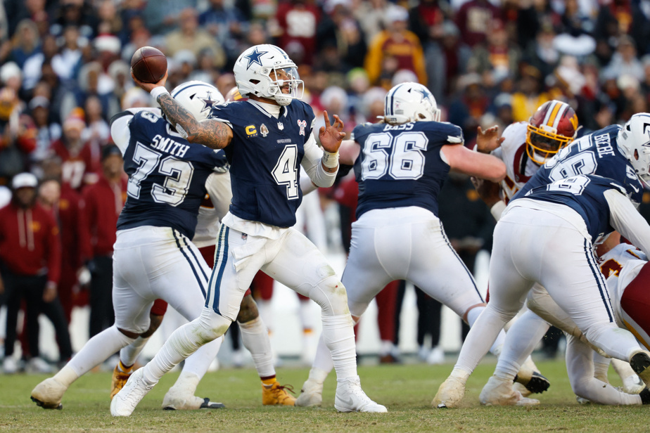 NFL | Dak Prescott et les Cowboys défont les Commanders 30-23