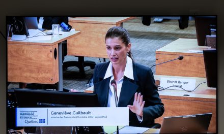 Commission Gallant | Préavis de mauvaise conduite pour Geneviève Guilbault