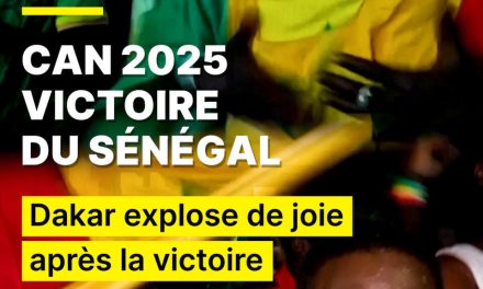 Le Sénégal célèbre la victoire des Lions de la Teranga en finale de la CAN