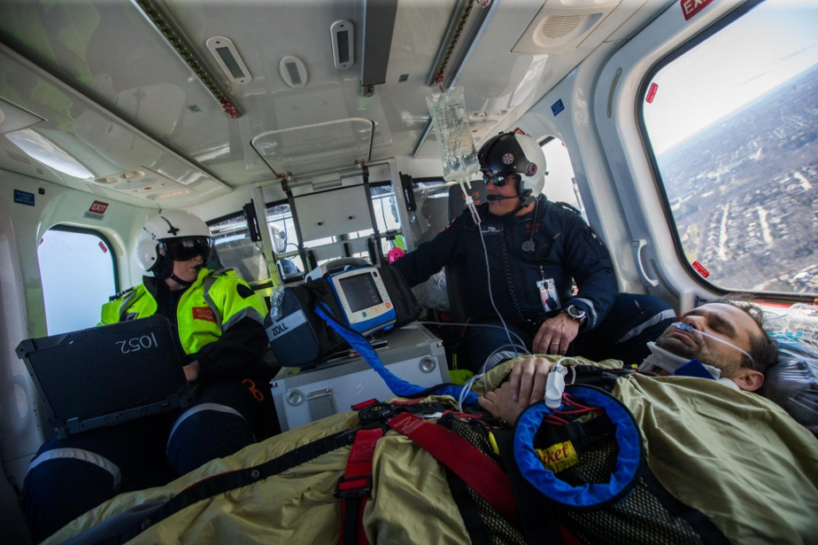 Transport médical par hélicoptère | Québec va de l’avant
