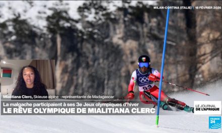 JO 2026 : « Une expérience incroyable », selon la skieuse alpine malgache Mialitiana Clerc