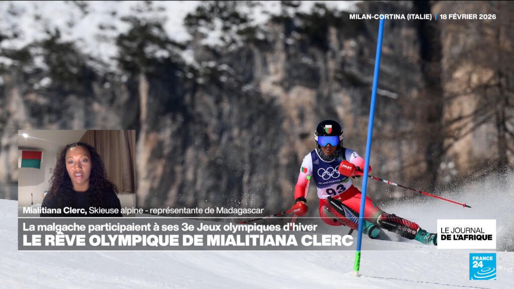JO 2026 : « Une expérience incroyable », selon la skieuse alpine malgache Mialitiana Clerc