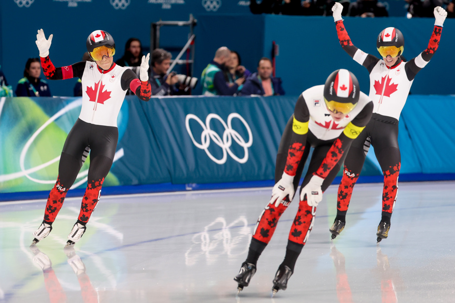 Patinage de vitesse longue piste | Les Canadiennes assurées d’une médaille à la poursuite par équipes