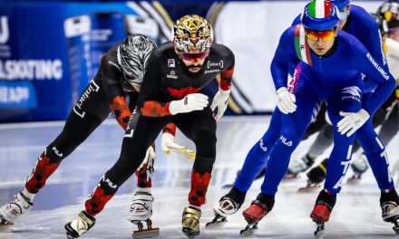 Mondiaux de courte piste | Le Canada gagne l’argent au relais mixte