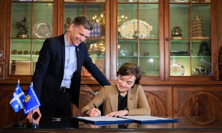 Christine Fréchette rencontre le maire de Québec