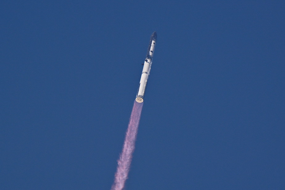 SpaceX lance la dernière version de sa gigantesque fusée Starship