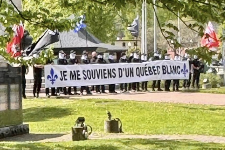 Manifestation suprémaciste à Shawinigan | Un néonazi montréalais prend le crédit sur les réseaux sociaux