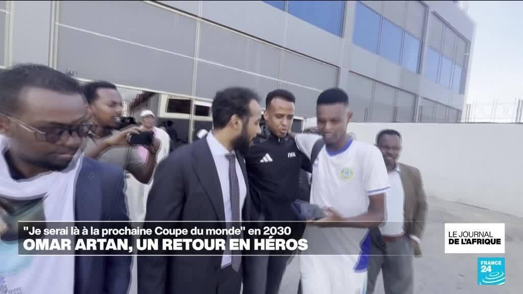 Retour d’Omar Artan en héros à Mogadiscio : « Je serai là à la prochaine Coupe du monde » en 2030