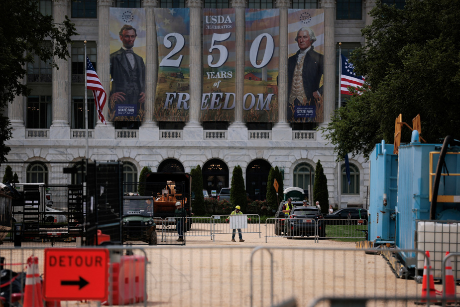 250e anniversaire de l’indépendance | Trump remplace le concert prévu par un rassemblement