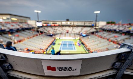 Omnium Banque Nationale | Une autre soirée de tennis à l’eau