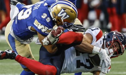 Alouettes 28 – Blue Bombers 44 | Un rare faux pas