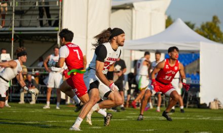 Championnats mondiaux de flag football | Le plaisir renouvelé de Marc-Antoine Dequoy