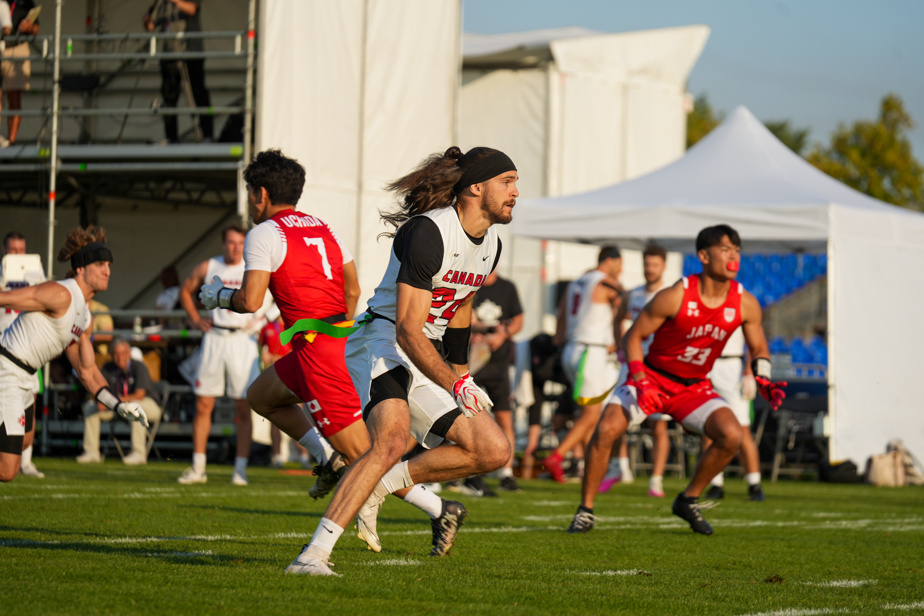 Championnats mondiaux de flag football | Le plaisir renouvelé de Marc-Antoine Dequoy