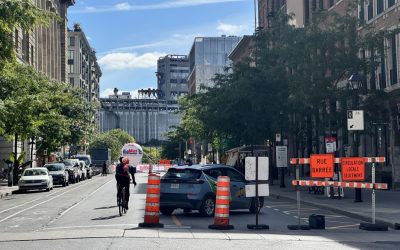Montréal | Les entraves transforment le centre-ville en labyrinthe