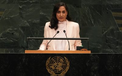 Discours à l’ONU | Devant la « rupture de l’ordre mondial », la ministre Anand tend la main aux partenariats