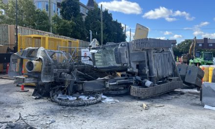 Deux fractures en trois jours | Le chantier de la ligne bleue « ne va pas bien », selon les syndicats