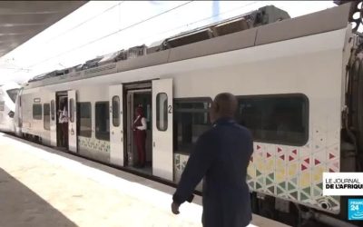Sénégal : mise en service du prolongement du train express de Dakar jusqu’à l’aéroport