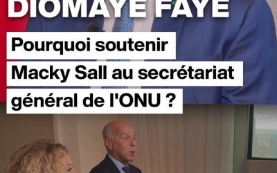 Bassirou Diomaye Faye : pourquoi soutenir Macky Sall au secrétariat général de l’ONU ?