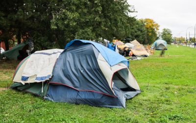 Campement Notre-Dame | Le nombre de tentes explose