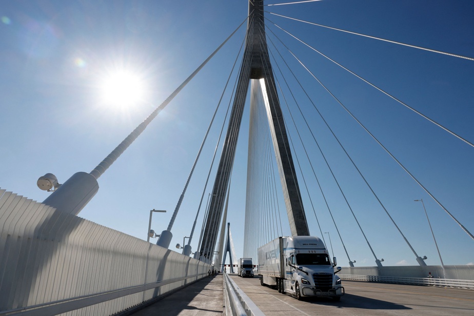 Mois d’août | Le pont Gordie-Howe a enregistré plus de 270 000 passages