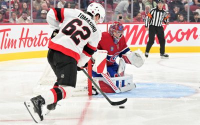 Canadien 4 – Sénateurs 2 | Samuel Montembeault en grande forme
